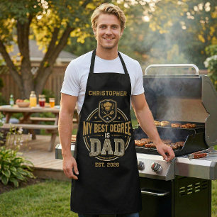 My Best Degree Is Dad Father's Day Apron