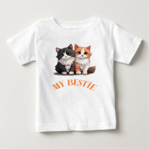 My best friend is a cat baby T-Shirt