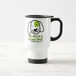 My Best Friend is a Green Dog Insulated Mug