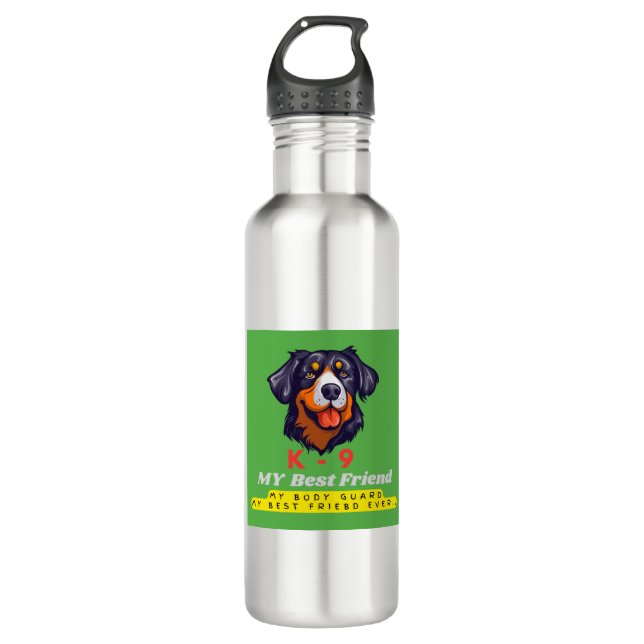 MY BEST FRIEND ,K-9 710 ML WATER BOTTLE (Front)