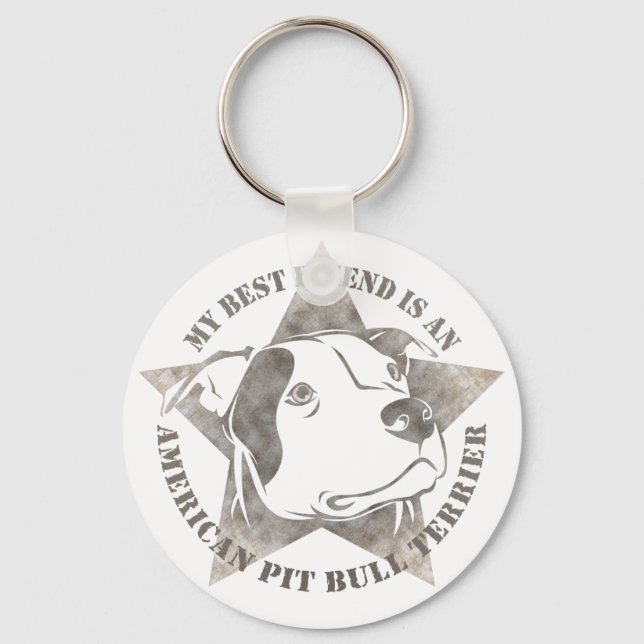 My Best Friend Key Ring (Front)