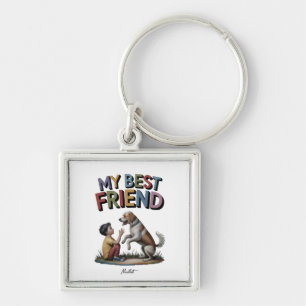 My best friend key ring
