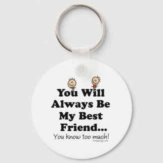 My Best Friend Key Ring