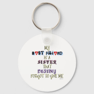 MY BEST FRIEND KEY RING