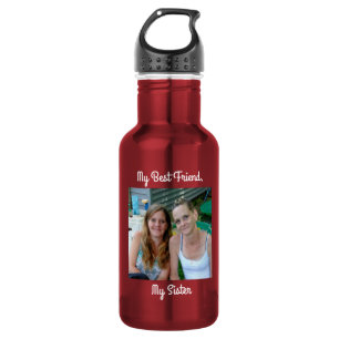 My Best Friend, My Sister, Personalized Photo 532 Ml Water Bottle