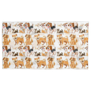 My Best Friend Pattern Pillowcase