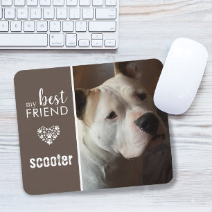 My Best Friend Pet Photo Personalised Mouse Pad