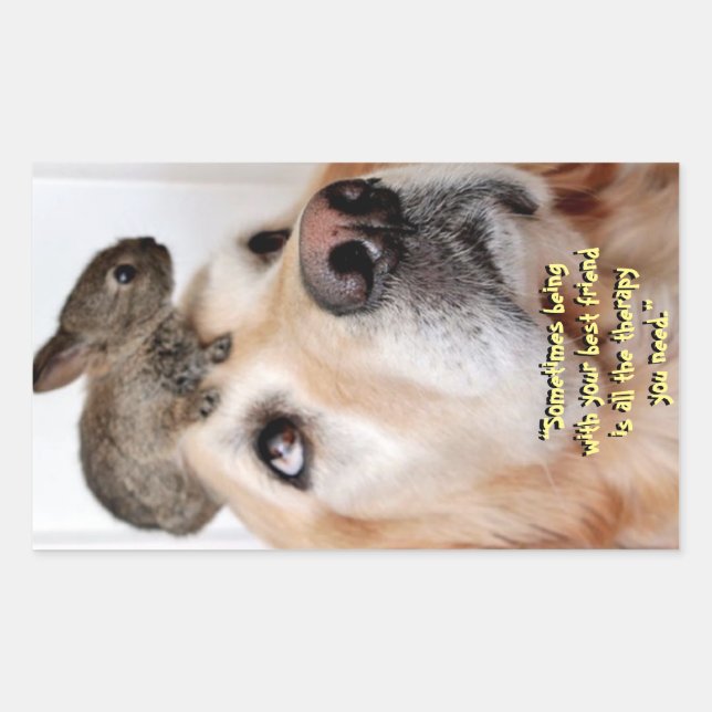 "My Best Friend" Sticker (Front)