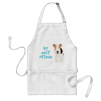 My Best Friend Wire Fox Terrier Standard Apron