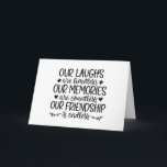 'MY BEST LADY FRIEND FOREVER' BIRTHDAY CARD<br><div class="desc">SAY IT TO HER ON ****YOUR BEST FRIEND'S BIRTHDAY**** WITH THIS REALLY COOL CARD AND PUT A SMILE ON HIS FACE ON HER SPECIAL DAY THAT LASTS THE ENTIRE DAY LONG!!!!!  THANK YOU FOR STOPPING BY ONE OF MY EIGHT STORES!</div>