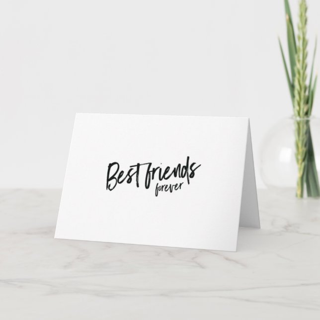 'MY BEST LADY FRIEND FOREVER' BIRTHDAY CARD (Front)