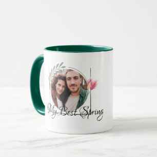 My Best Spring Photo Date Mug