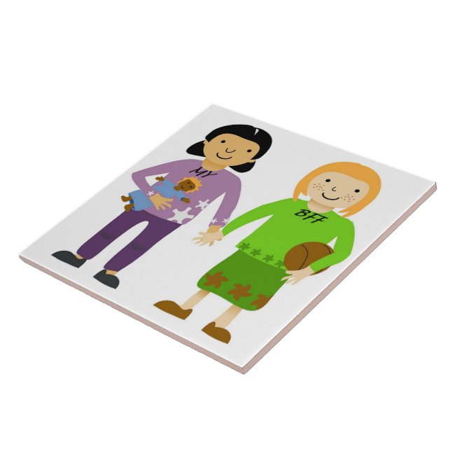 MY BFF CERAMIC TILE (Side)