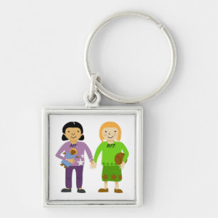 MY BFF KEY RING