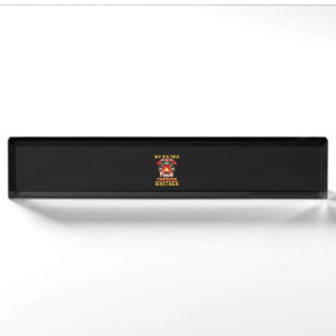 My Big Bro Has Your Back Proud Firefighter Brother Nameplate