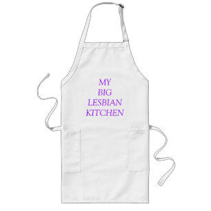 My Big Lesbian Kitchen apron