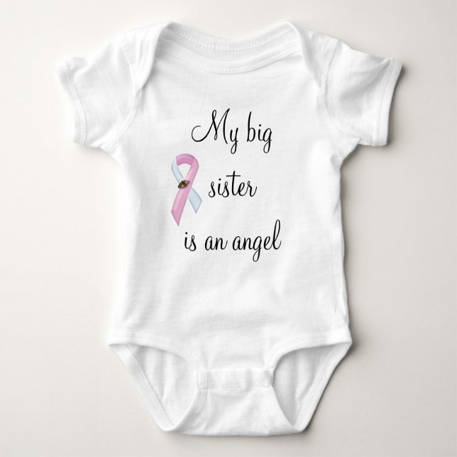 My Big Sister Baby Bodysuit (Front)