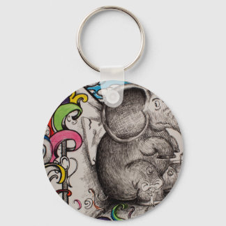 my big surprise keychian key ring