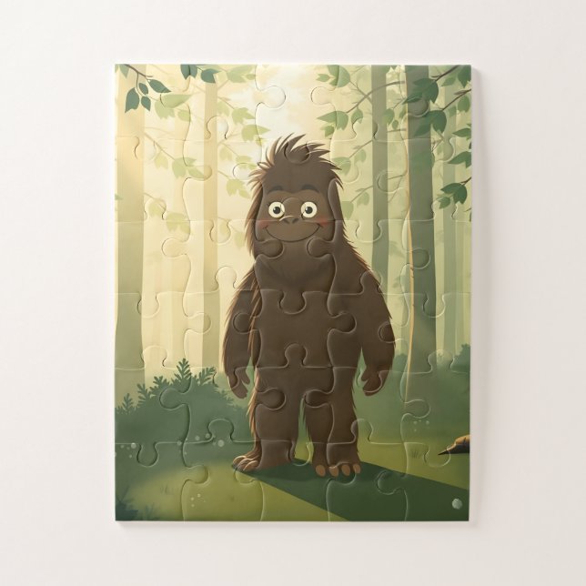 My bigfoot jigsaw puzzle (Vertical)