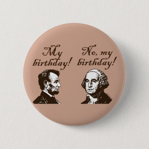 My Birthday 6 Cm Round Badge