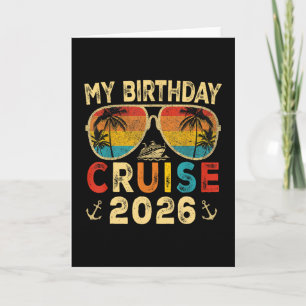 My Birthday Cruise 2026 Party Cruise Birthday Vaca Card