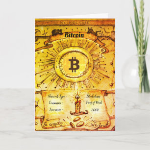 My Bitcoin HODL Note Card