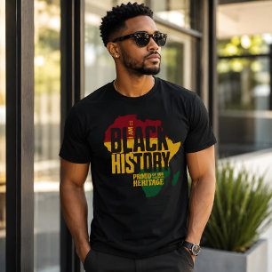 My Black History African Heritage Pride T-Shirt