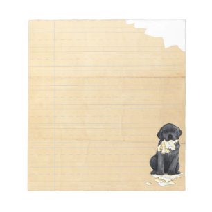 My Black Lab Ate My Homework Notepad