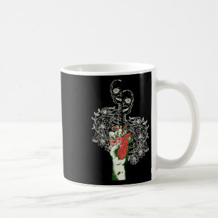 My Bloody Heart Valentine - Valentine Day Skeleton Coffee Mug