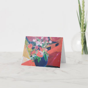 My Blue Cache Pot Thank You Card