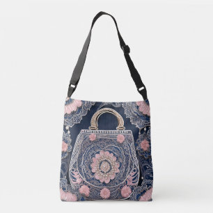 My Blue Purse AI art  Crossbody Bag