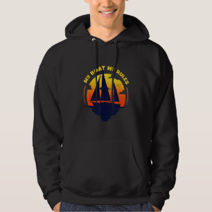My Boat My Rules Captain Boating Pontoon Hoodie
