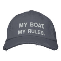 My Boat. My Rules - funny boating
