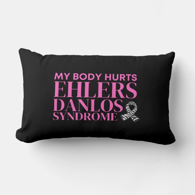 My Body Hurts EDS Lumbar Cushion (Front)