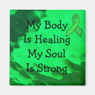 My Body is Healing, Lyme Disease Affirmation Magnet