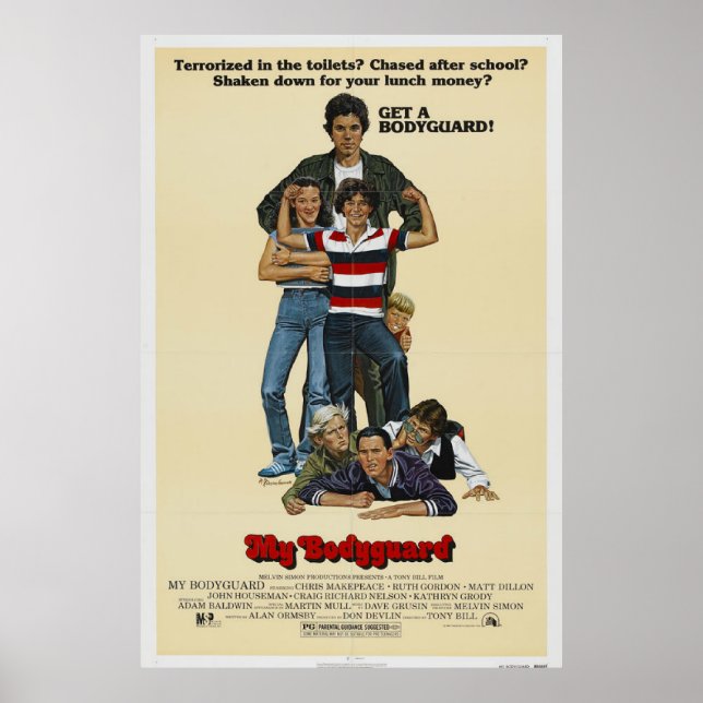 My Bodyguard movie poster (Front)