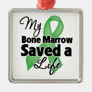 My Bone Marrow Saved a Life Metal Tree Decoration