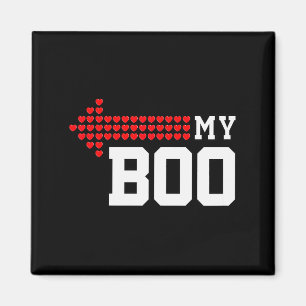 My Boo & My Bae Valentines Day Cute Couple Mat Magnet