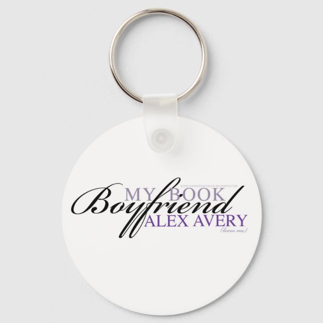 My book boyfriend - Alex Key Ring (Front)