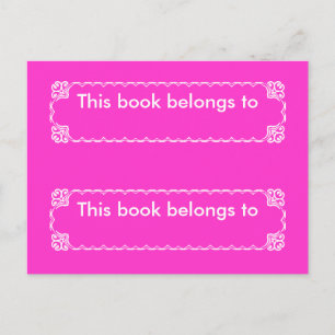 My Bookmark Postcard