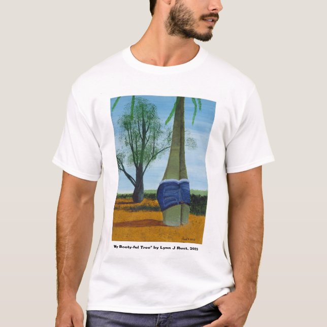 "My Booty-ful Tree" art T-Shirt (Front)