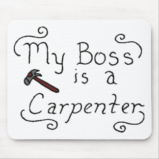 My Boss Is A Jewish Carpenter Mouse Pad