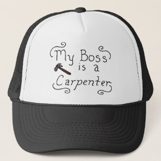 My Boss Is A Jewish Carpenter Trucker Hat