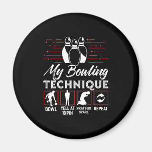 My Bowling Technique Magnet
