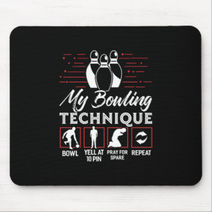 My Bowling Technique Mouse Pad
