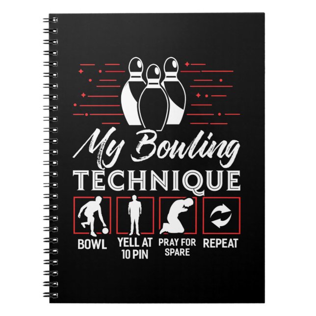 My Bowling Technique Notebook (Front)