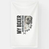 My Boxer Eats Better Than You Do Dog Lover Shirt_1