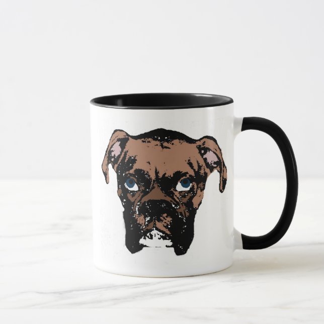 My BoxerLoves Me! Mug (Right)