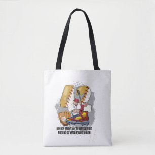 My boy might not always swing but I do Tote Bag