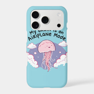 My Brain Aeroplane Mode Funny Jellyfish Brain Fog